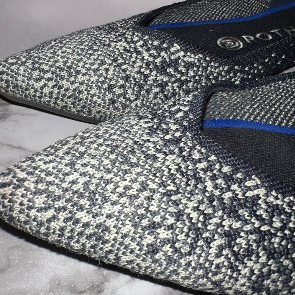 Rothy’s black & white flats - Picture 9 of 9